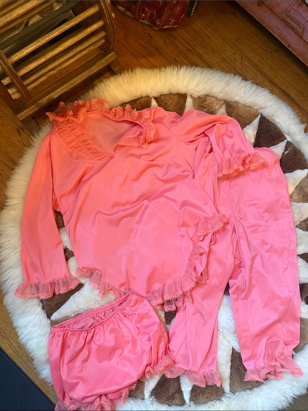 Vintage Ver Marai négligée 3 pieces 1960’s